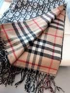 Stylish CD Letter-Pattern Scarf