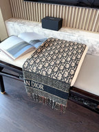 Stylish CD Letter-Pattern Scarf