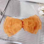 Elegant bow spring clip hair accessories