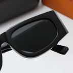 4-color fashion four-leaf clover letter sunglasses