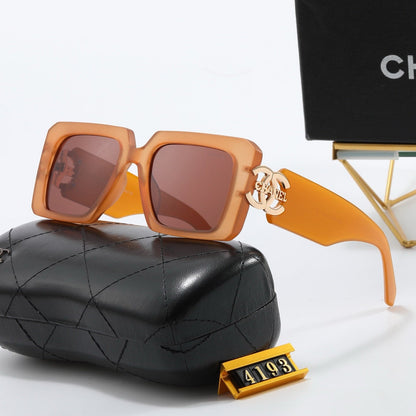 5-color fashion CC letter sunglasses