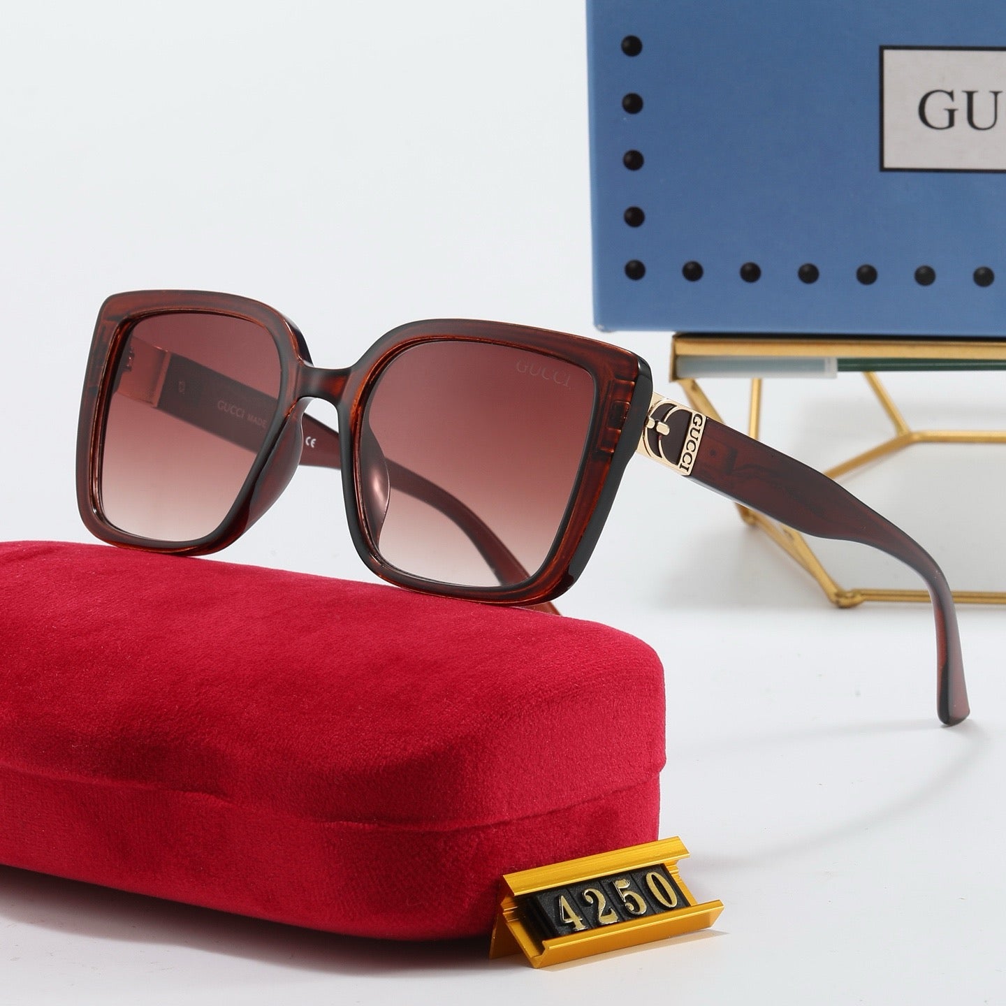 5-color fashionable GG letter sunglasses