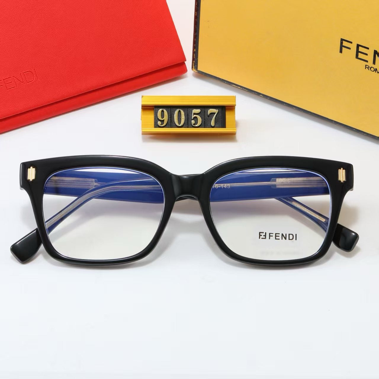 4-color fashion FF letter sunglasses