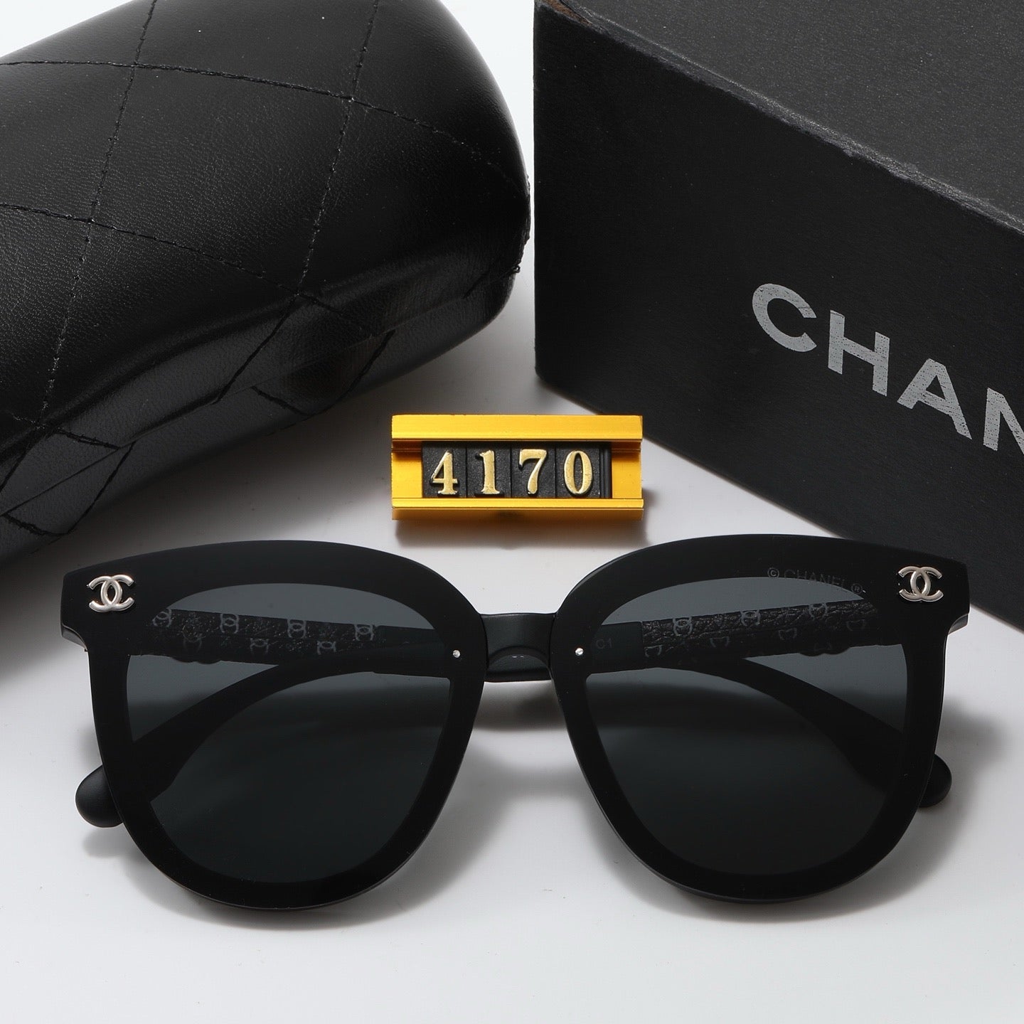 5-color fashion CC letter sunglasses
