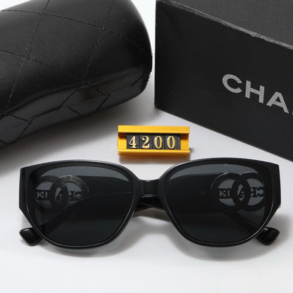 5-color fashion CC letter sunglasses