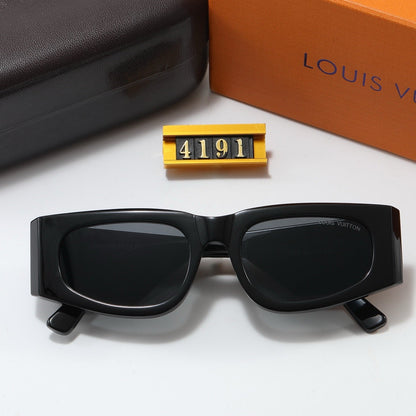 4-color fashion four-leaf clover letter sunglasses