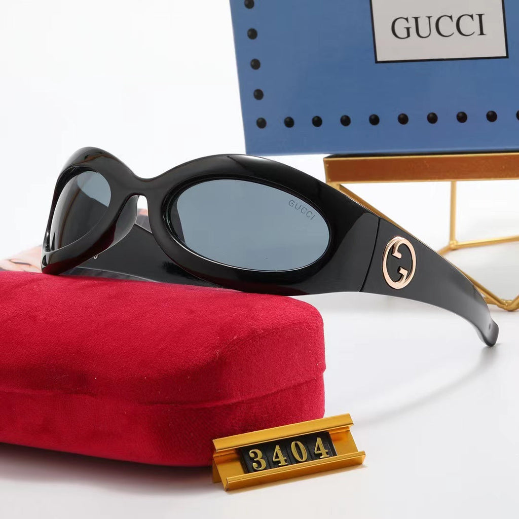 4-color fashion double G letter polarized sunglasses