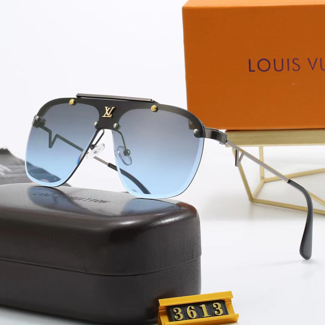 4-color fashionable L letter sunglasses