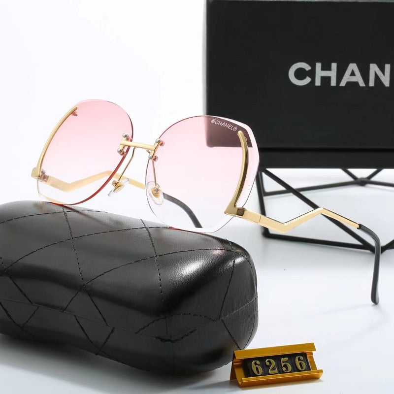 5-color fashionable CC letter polarized sunglasses