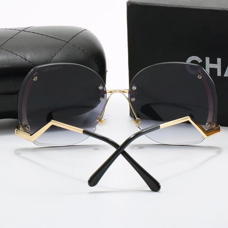 5-color fashionable CC letter polarized sunglasses
