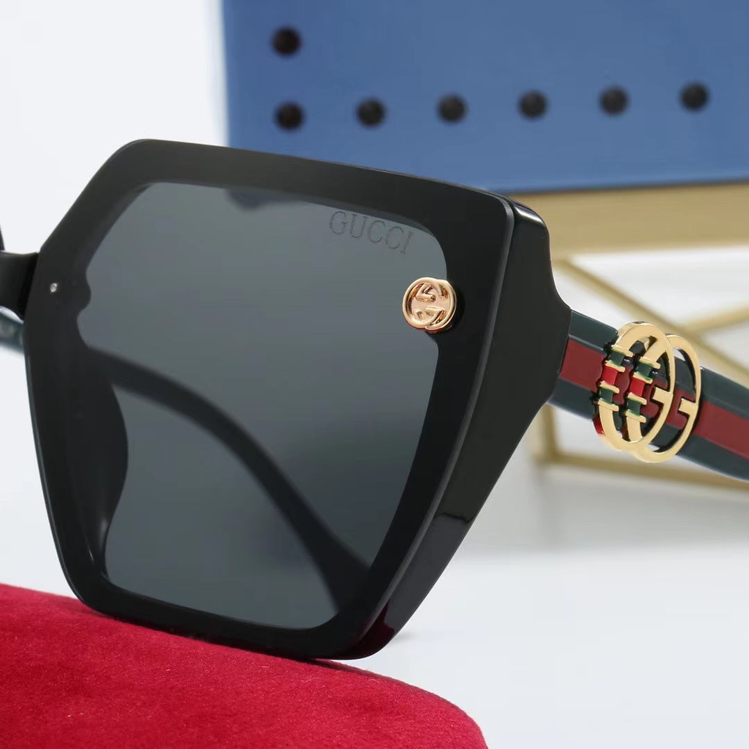 5-color fashionable GG letter polarized sunglasses