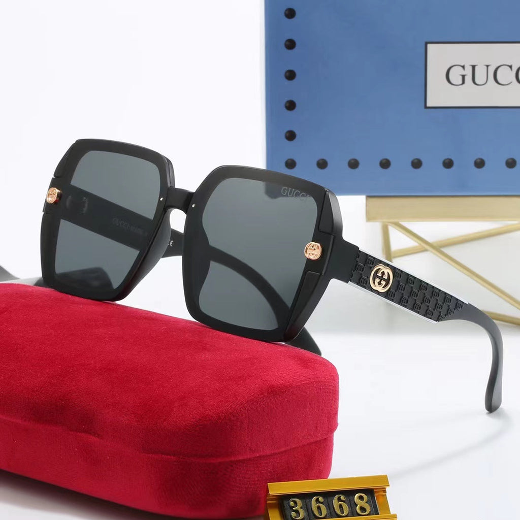 5-color fashionable GG letter polarized sunglasses