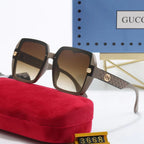 5-color fashionable GG letter polarized sunglasses