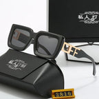 5-color fashionable FF letter polarized sunglasses