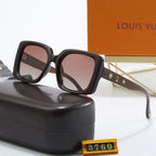 5-color fashionable L letter temple polarized sunglasses