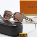 4 colors fashionable L letter temple polarized sunglasses