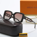 4 colors fashionable L letter temple polarized sunglasses
