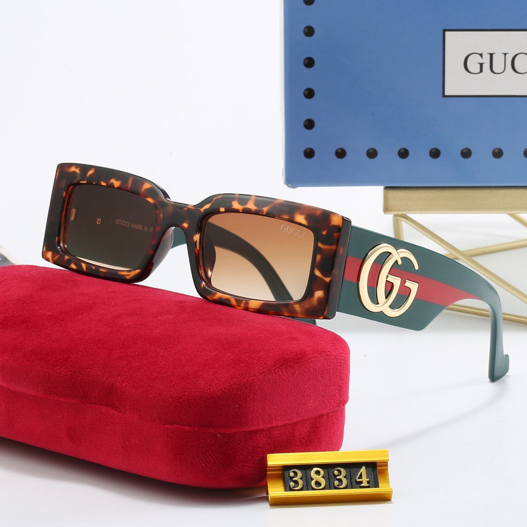 5-color fashionable GG letter lens sunglasses