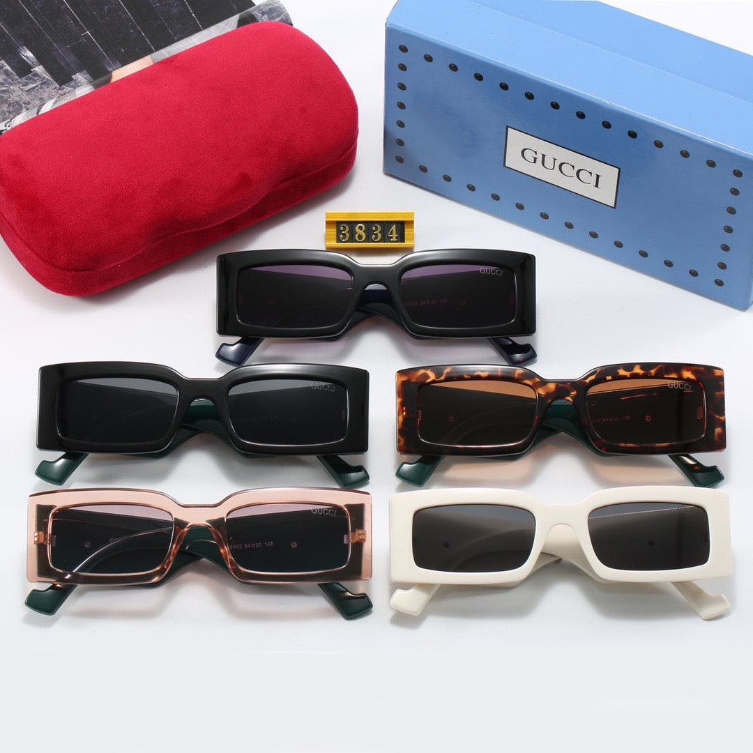 5-color fashionable GG letter lens sunglasses