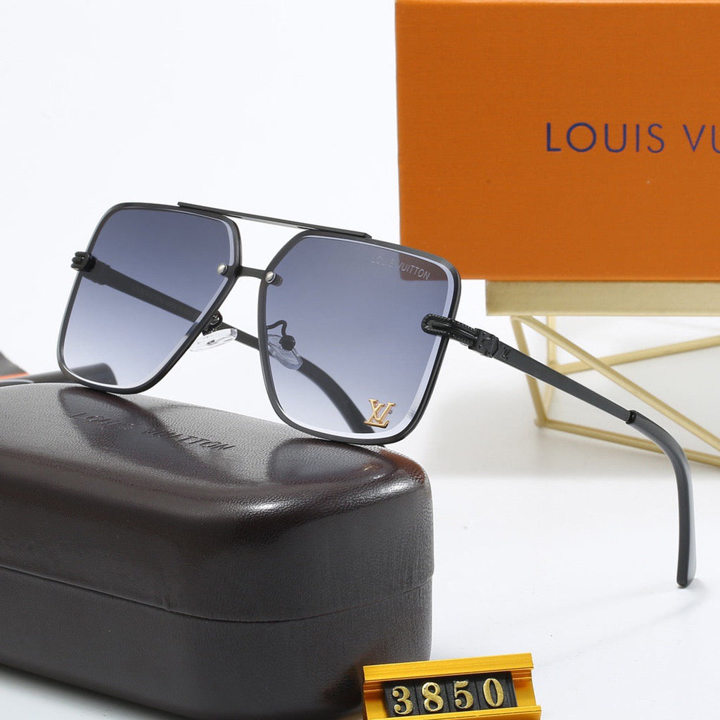 5-color fashionable four-leaf clover letter sunglasses