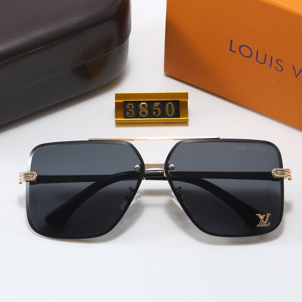 5-color fashionable four-leaf clover letter sunglasses