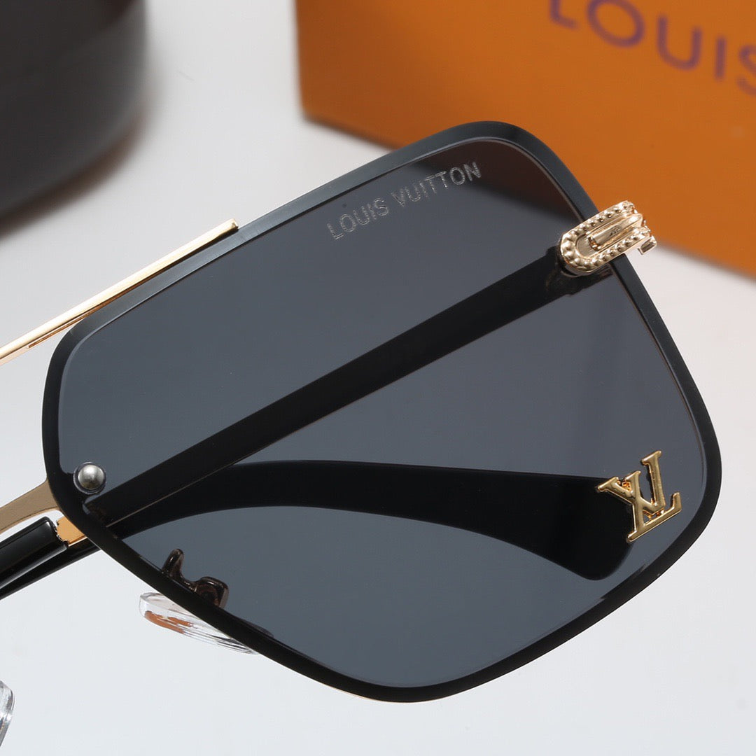 5-color fashionable four-leaf clover letter sunglasses