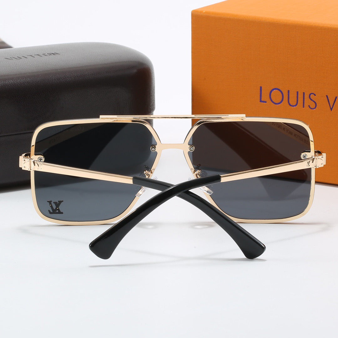 5-color fashionable four-leaf clover letter sunglasses