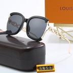 5-color fashionable four-leaf clover L letter sunglasses