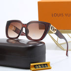 8-color fashionable four-leaf clover letter sunglasses