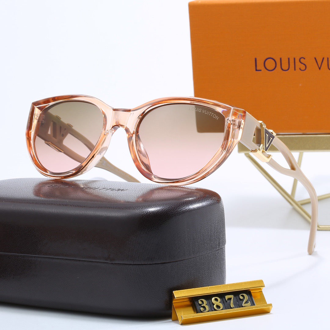 5-color fashionable four-leaf clover letter sunglasses
