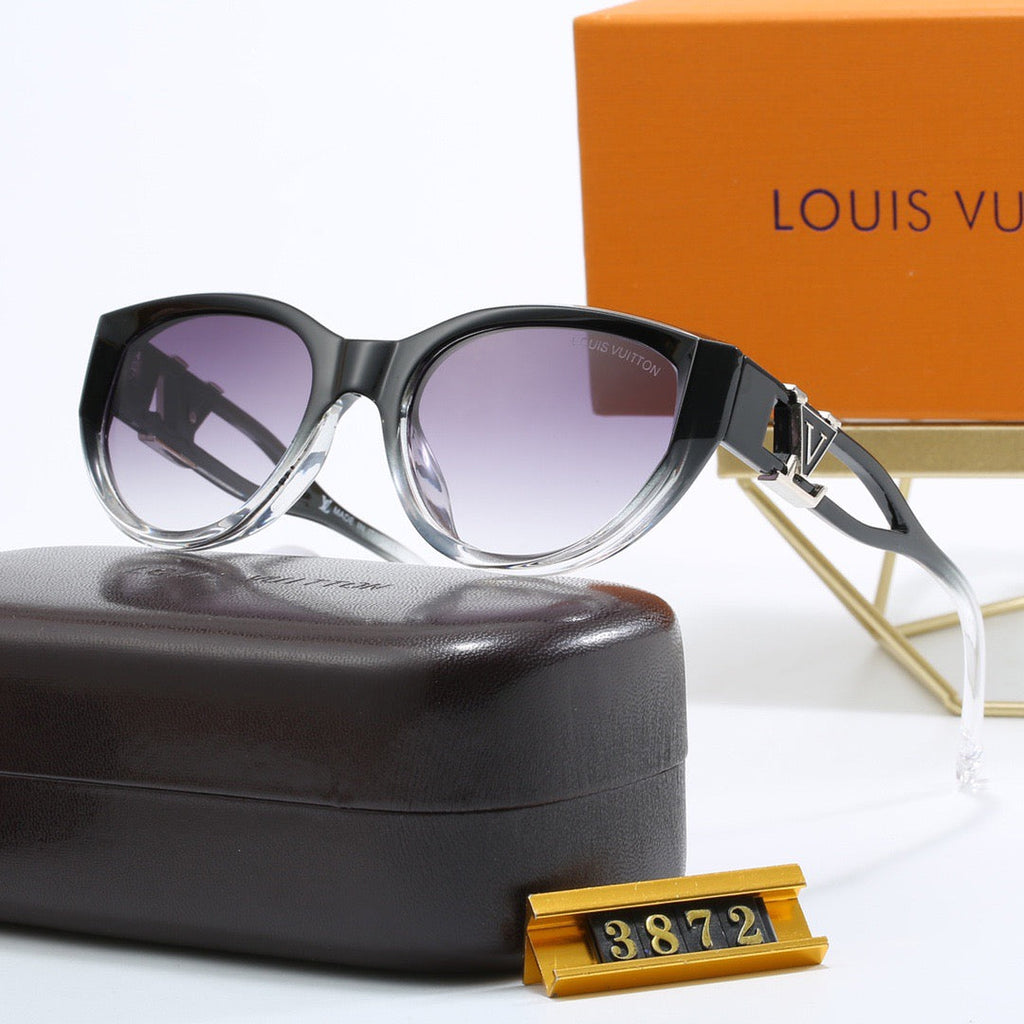 5-color fashionable four-leaf clover letter sunglasses