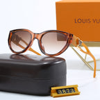 5-color fashionable four-leaf clover letter sunglasses