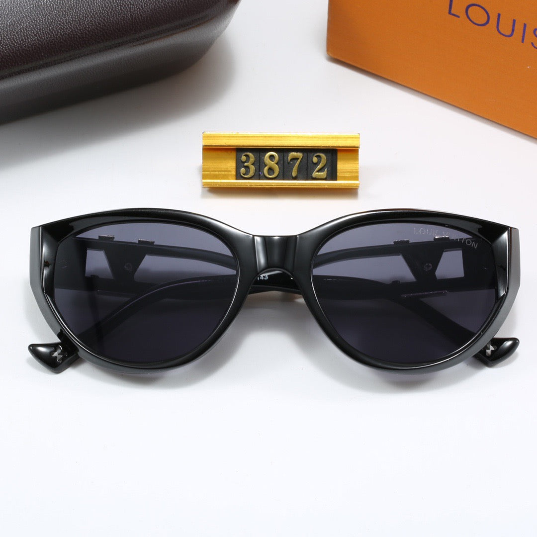 5-color fashionable four-leaf clover letter sunglasses