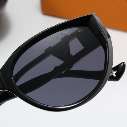 5-color fashionable four-leaf clover letter sunglasses