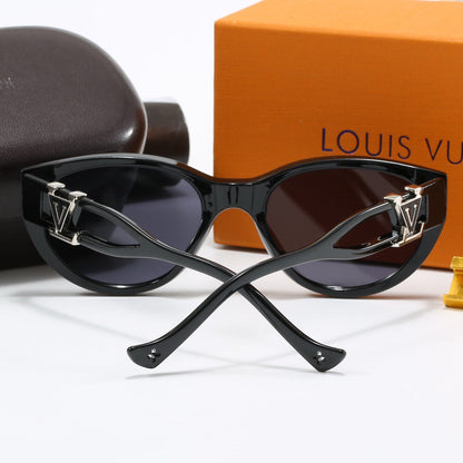 5-color fashionable four-leaf clover letter sunglasses