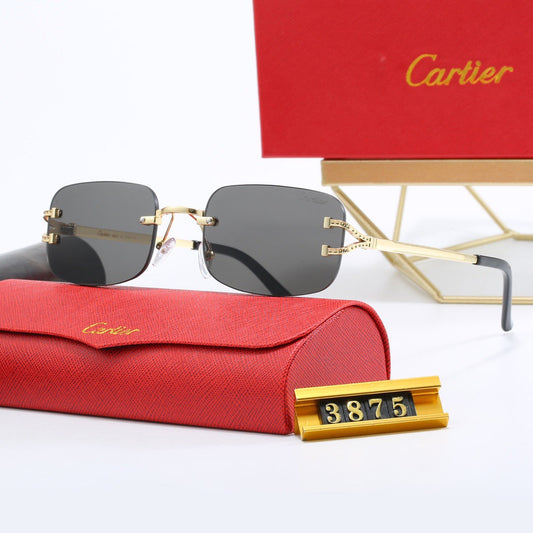 5-color fashionable CAR letter sunglasses