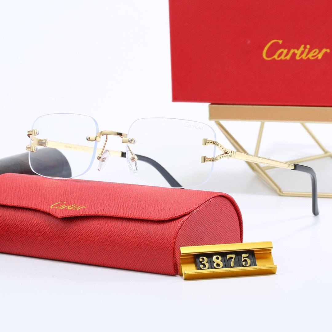 5-color fashionable CAR letter sunglasses