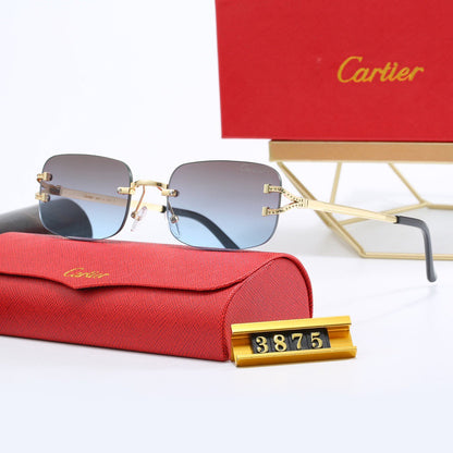 5-color fashionable CAR letter sunglasses