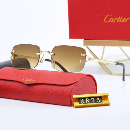 5-color fashionable CAR letter sunglasses