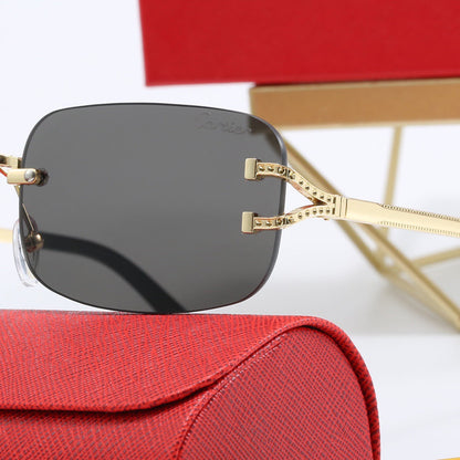 5-color fashionable CAR letter sunglasses