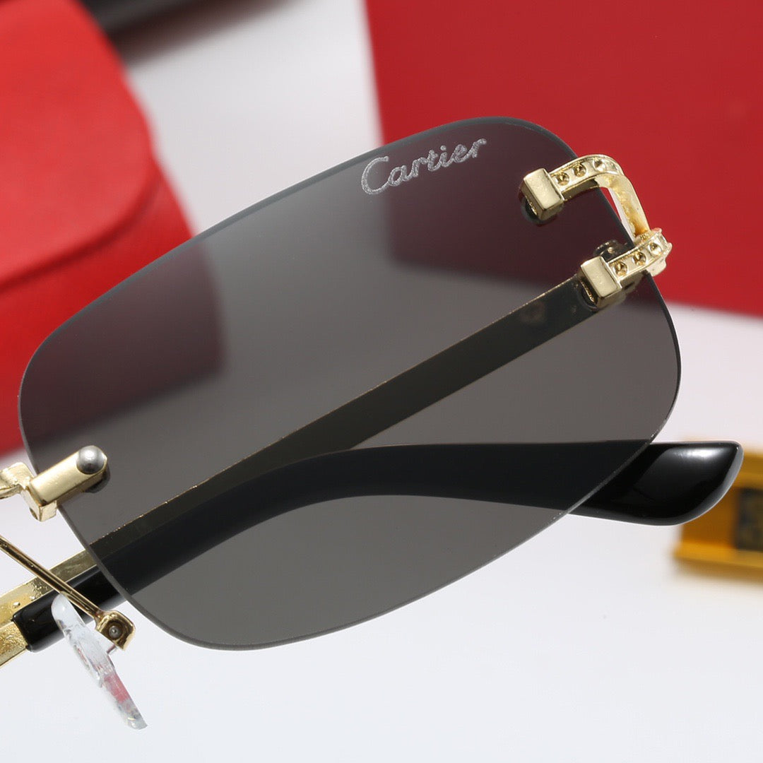 5-color fashionable CAR letter sunglasses