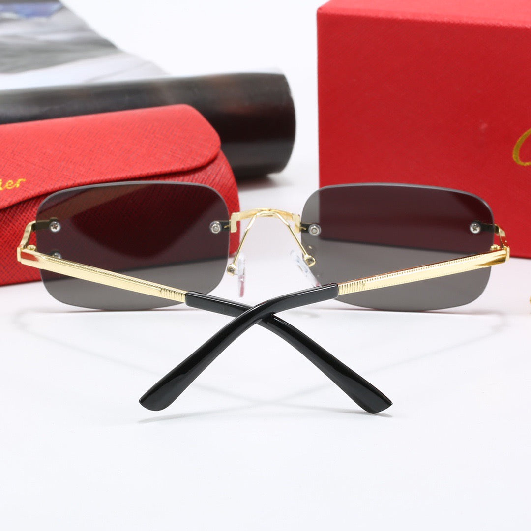 5-color fashionable CAR letter sunglasses