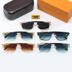 5-color fashionable four-leaf clover letter sunglasses