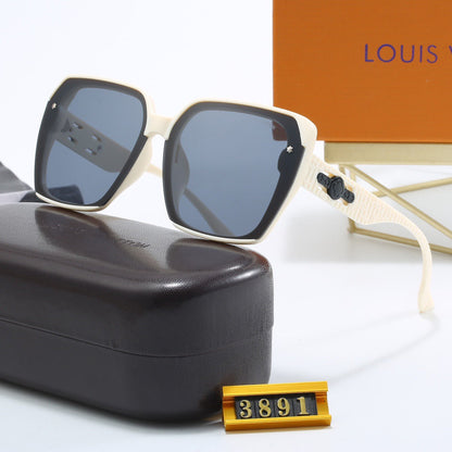 4-color fashionable four-leaf clover letter sunglasses