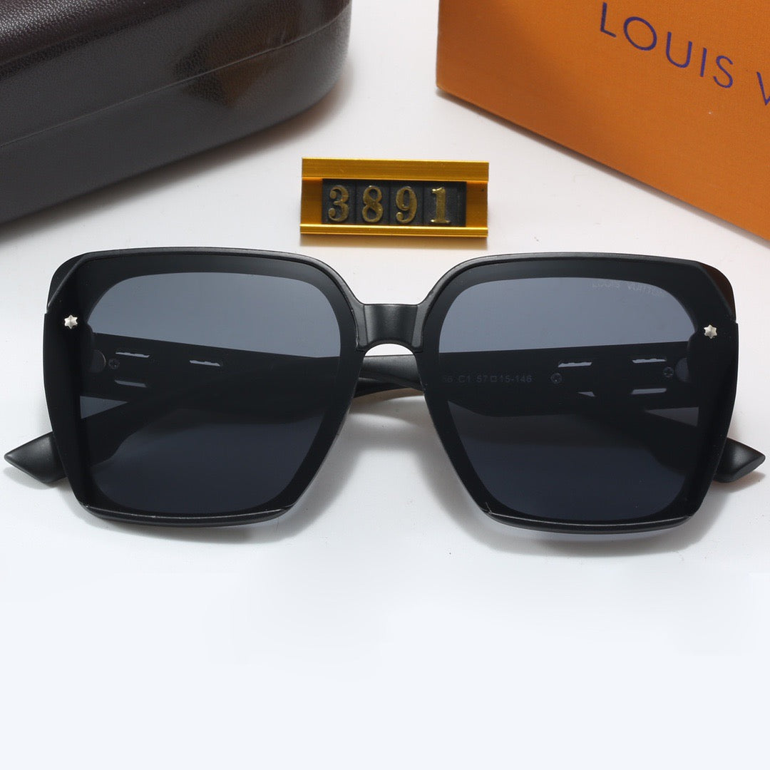 4-color fashionable four-leaf clover letter sunglasses
