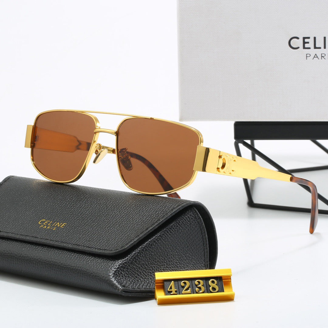 5-color fashionable CE letter sunglasses