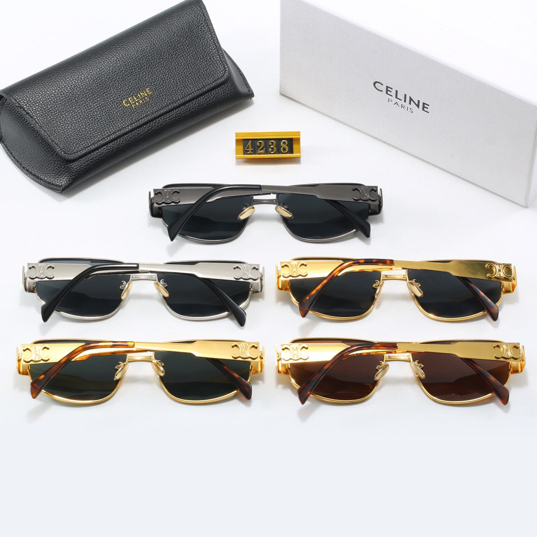 5-color fashionable CE letter sunglasses