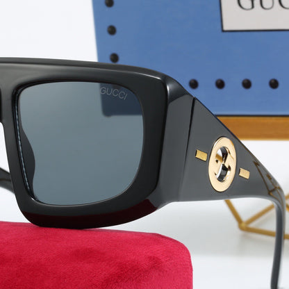 4-color fashionable PR letter temple sunglasses