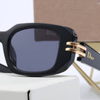 5-color stylish CD letter temple sunglasses