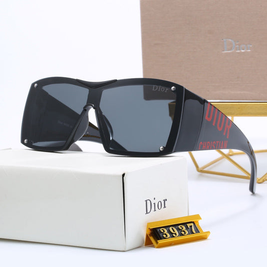 4-color luxury CD letter printed frame sunglasses